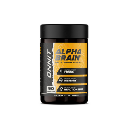 Alpha Brain Nootropic Brain Supplement for Focus & Memory, 90 Count