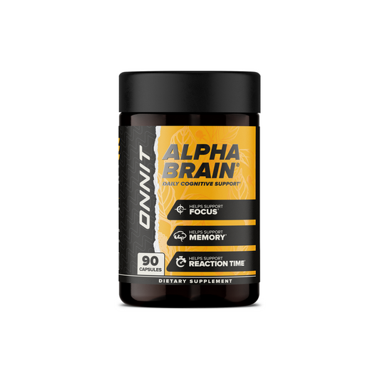 Alpha Brain Nootropic Brain Supplement for Focus & Memory, 90 Count