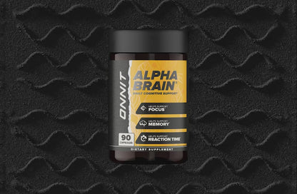 Alpha Brain Nootropic Brain Supplement for Focus & Memory, 90 Count